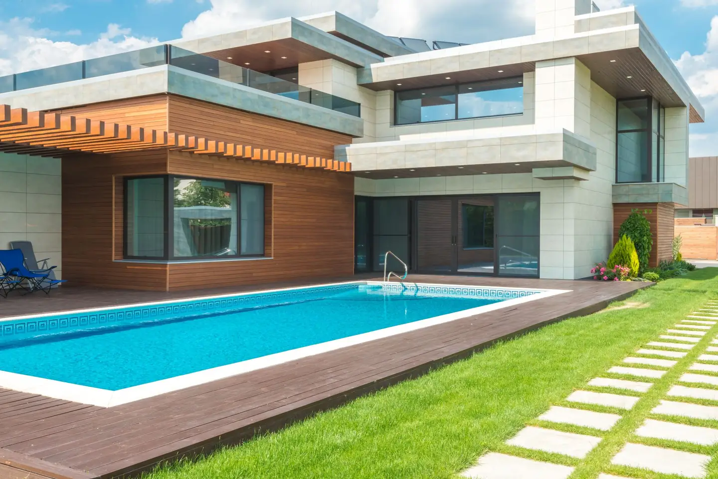 Swimming pool built in Marchmont, NSW